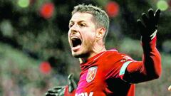 Javier Hernández regresó en derrota del West Ham