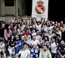 Miles de madridistas vibran con la 15 en Siria