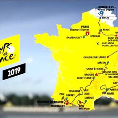 Así es el recorrido del Tour de Francia 2019