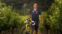 Alberto Contador se muestra optimista