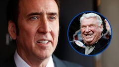 Sneak peak: First images revealed of Nicolas Cage playing John Madden in the biopic about the NFL coach and commentator