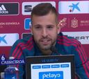 ¿Le gustaría parecerse a Luis Enrique? Así contestó Jordi Alba