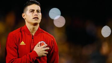 James Rodríguez, jugador de la Selección Colombia