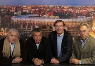 2007 Entrevista a Santamaría Pachín Zoco y Amancio Veteranos del Real Madrid 