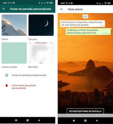 Cómo personalizar el fondo de tus chats de WhatsApp