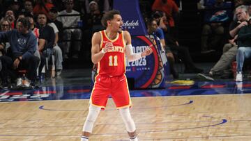 Trae Young, jugador estrella de los Atlanta Hawks.