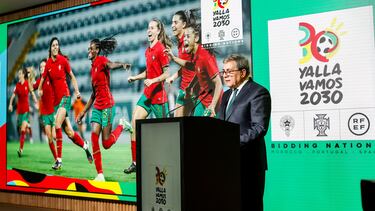 19/03/24 ? Y alla Vamos !
Marruecos, Portugal y Espa?a desvelan los planes y la identidad visual de su candidatura para la Copa Mundial de la FIFA 2030