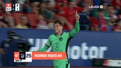 ¡Cómo no lo iba a querer fichar el City! El primer gol de Riquelme con el Atleti es de jugón total