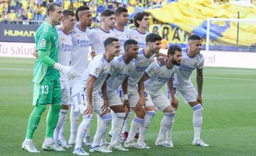 El Madrid formó en Cádiz con Nacho como capital y de central, Vallejo fue el 'dos' y Lucas, el 'tres'.