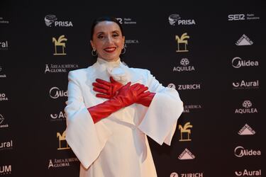 La cantante este año fue premiada con el Ondas a su Trayectoria en la música.