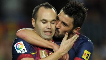 Iniesta y Villa.