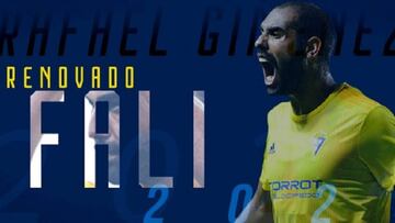 Fali renueva con el Cádiz.