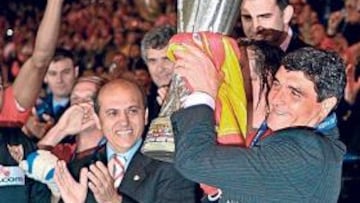 Juande Ramos conquistó cinco títulos con el Sevilla