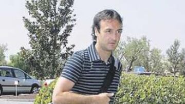 <b>PRESENTADO. </b>Lacruz llegó ayer a Peralada, donde ya está con su equipo.