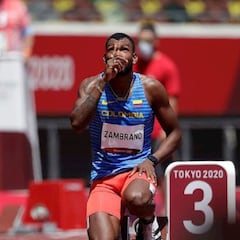 ¿Cuándo corre Anthony Zambrano las semifinales de 400m de atletismo en los Juegos Olímpicos? fecha y hora