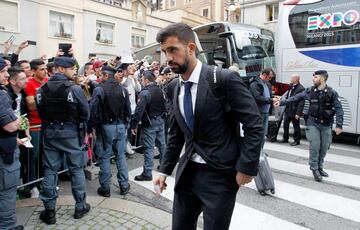 Fernando Pacheco fue el tercer portero del Real Madrid aquella temporada 2014-15. Acudió a la gira por las Américas, aunque no sumó ni un minuto. Esa fue su primera y última campaña en el primer equipo madridista antes de hacer las maletas al Deportivo Alavés. 