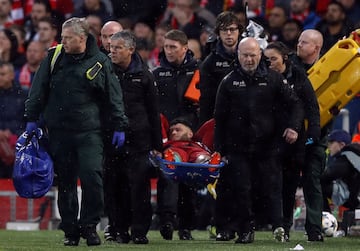 Lesión de Alex Oxlade-Chamberlain.