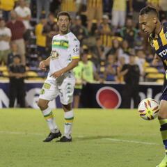 Molestia en Rosario Central por un tatuaje de Jarlan Barrera