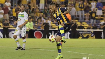 Jarlan Barrera, volante colombiano de Rosario Central