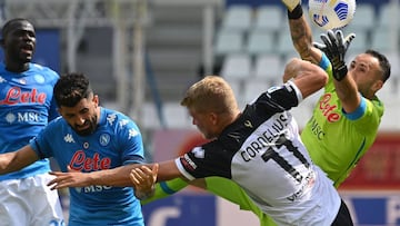 David Ospina, titular con Napoli en triunfo ante Parma