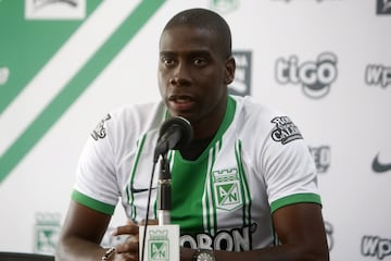 Geisson Perea se mostró feliz de llegar a Atlético Nacional. "Vengo a dar lo mejor de mí a uno de los equipos más grandes de Colombia", afirmó