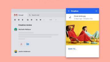 Dropbox hace más sencillo adjuntar tus datos en la nube con Gmail