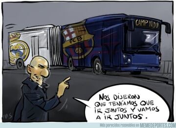 Los memes más divertidos del Barcelona-Real Madrid