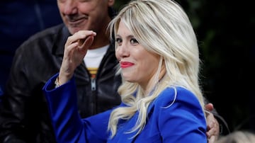 Wanda Nara es la actual pareja del delantero argentino Mauro Icardi, además es su representante.