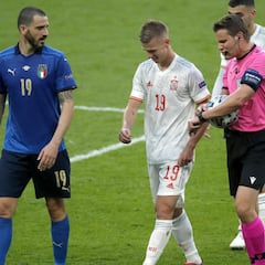Italia, pánico al árbitro y a la UEFA