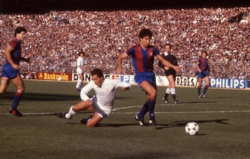 Etapa en el Barcelona: 1979-81 | Etapa en el Real Betis: 1982-84