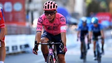 Sergio Higuita se disculpa y el EF Education Nippo no le terminará el contrato.