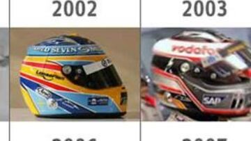 <b>UNA BANDERA ESTILIZADA. </b>No habrá azul Mild Seven, pero Fernando retoma el diseño triunfador.