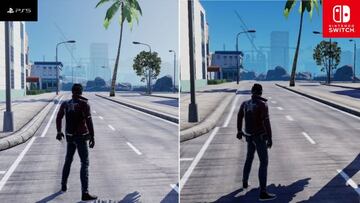 Comparativa entre las versiones de No More Heroes 3 de PS5 y Nintendo Switch (elaboración propia)