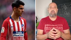 "Morata se va porque Simeone no lo pone en partidos importantes"