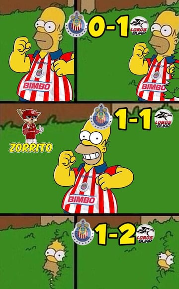 Los 40 memes que no perdonaron la derrota de Chivas