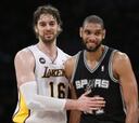 Duncan domina y Pau Gasol se cuela en el Top-10 de ala-pívots