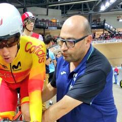 Albert Torres se cuelga el oro en el Omnium en Francia