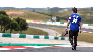 Fernando Alonso (Alpine). Portimao, Portugal. F1 2021. 