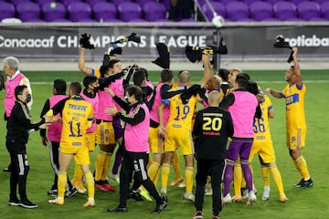 El festejo de Tigres campeón de Concacaf, en imágenes