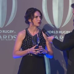Alhambra Nievas es elegida mejor árbitro mundial de rugby
