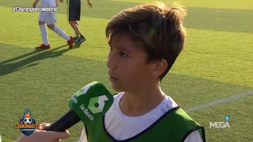 Mimbres de crack... ¡con 10 años!: la entrevista a Gonzalo que se ha hecho viral tras rescatar al Madrid
