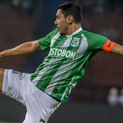 Nacional va con Bocanegra y Moya, por lesión de Hernández