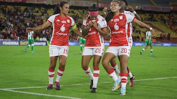Independiente Santa Fe jugará su cuarta final en la historia de la Liga Femenina. Será local en la ida ante América.
