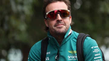 Fernando Alonso, en el GP de Australia.