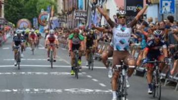 Dani Moreno destrona a Nairo en la victoria de Mondory