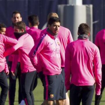 Luis Suárez se enfrenta esta tarde a su última oportunidad de cerrar el año 2014 con un gol en la Liga española. Hasta el momento, el uruguayo ha marcado dos goles con el Barça, ambos en la Champions League.