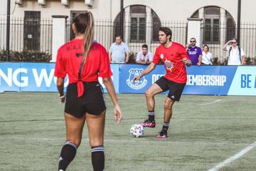 El exjugador brasileño es uno de los íconos de la Florida Cup y fue una de las grandes figuras del partido de leyendas que se disputó en Orlando.