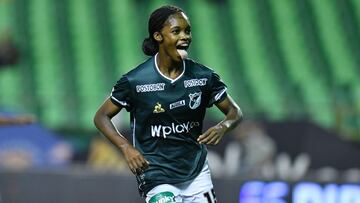 Linda Caicedo terminó como la goleadora del DeportivoCali junto a Manuela Pavi con cinco anotaciones.