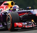 Sebastian Vettel asusta en Spa