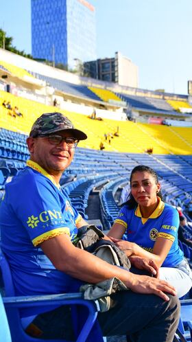 Fans o Aficion during the 4th round match between America and Atletico de San Luis as part of the Liga BBVA MX, Torneo Clausura 2025 at Ciudad de Los Deportes Stadium, on January 28, 2025 in Mexico City, Mexico.
